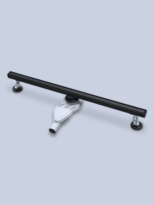 Душевой трап (лоток) AltroBagno Supremo 071234 NeOp (80), матовый черный Sancos — официальный сайт