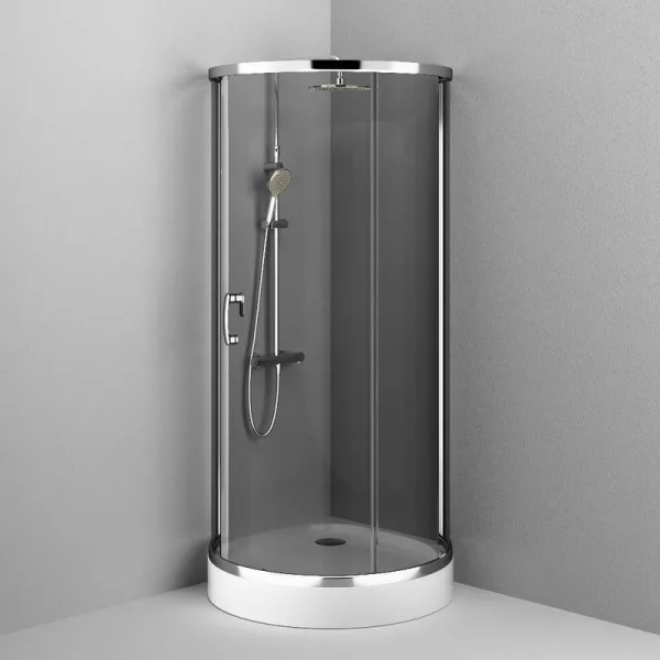 Душевой уголок AM.PM Like W83UG-333-095CG 95x95 профиль хром, стекло тонированное