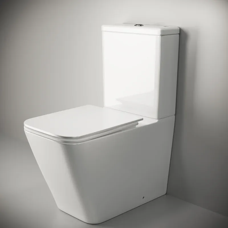 Чаша для унитаза-компакта Ceramicanova Cubic CN1803-B Sancos — официальный сайт