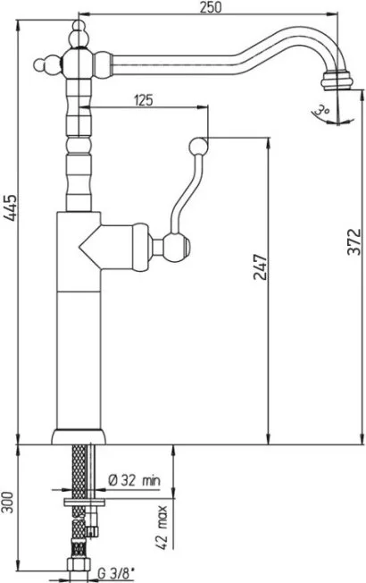 Смеситель для кухни Paini Duomo 88F3572LL2SKM Sancos — официальный сайт