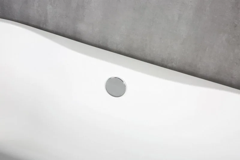 Акриловая ванна BelBagno BB201-1500-800 без опоры 150x80 см, отдельностоящая, белая, овальная, со сл Sancos — официальный сайт