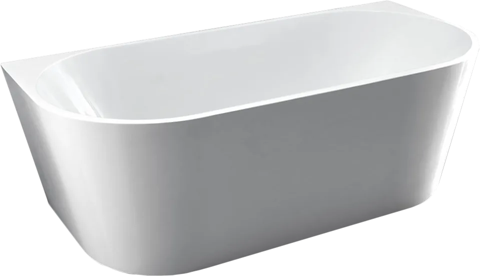 Акриловая ванна Vincea VBT-421-1800 180x80 см, пристенная, белая, овальная, на ножках, со сливом-пер Sancos — официальный сайт