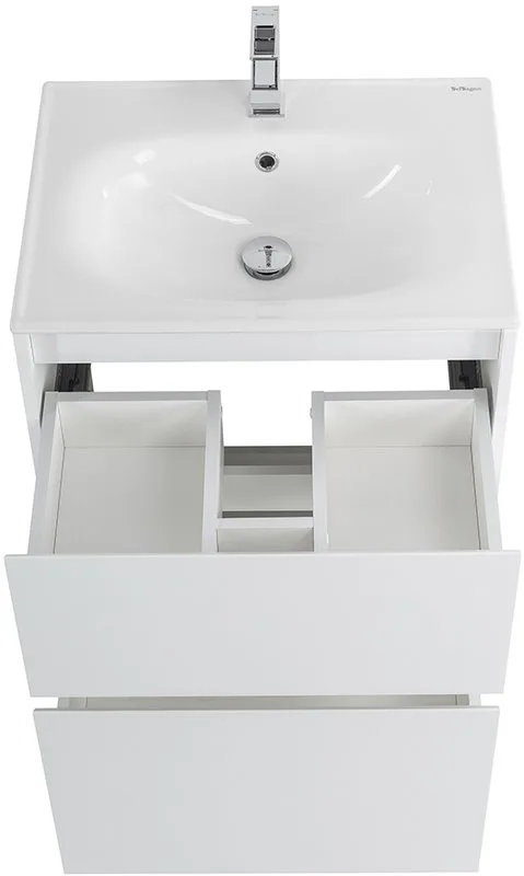 Тумба под раковину без столешницы BelBagno Kraft 60 напольная, bianco opaco Sancos — официальный сайт