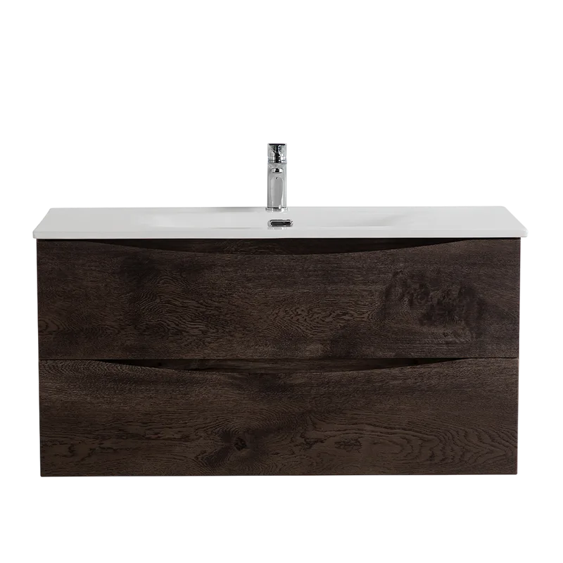 Тумба под раковину без столешницы BelBagno Marino-cer-n 100 подвесная, rovere nature grigio Sancos — официальный сайт