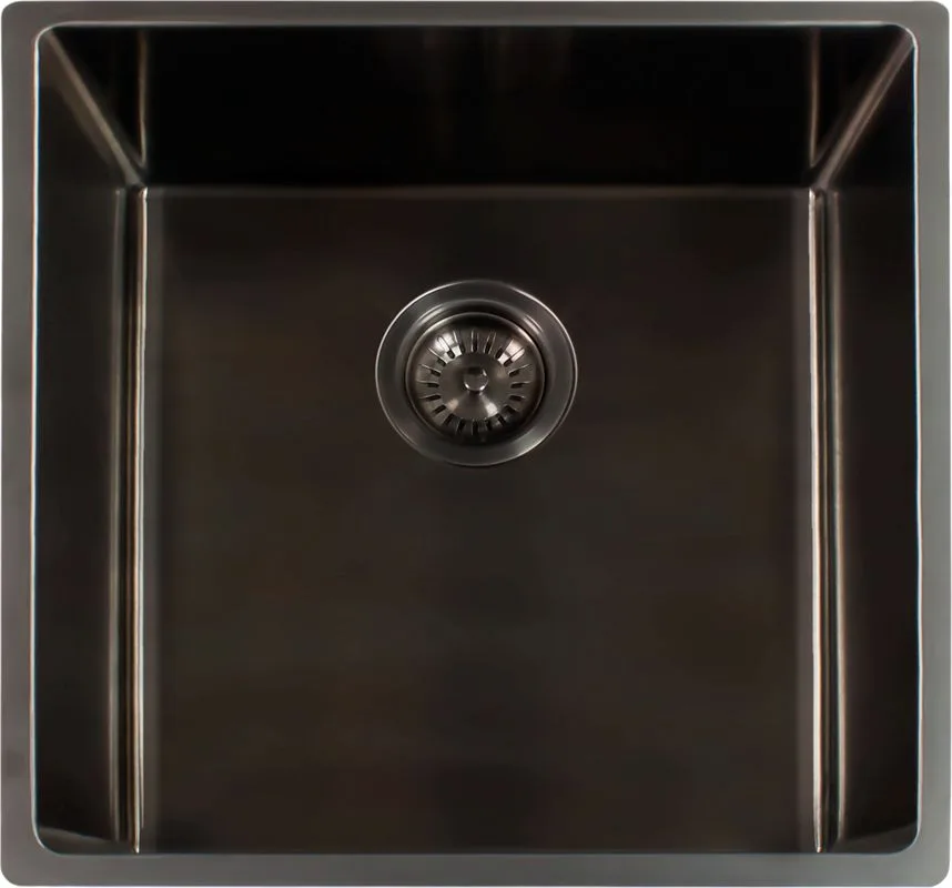 Мойка кухонная Reginox Miami Gun Metal 3,5" PVD(R30721) 50x40 Sancos — официальный сайт