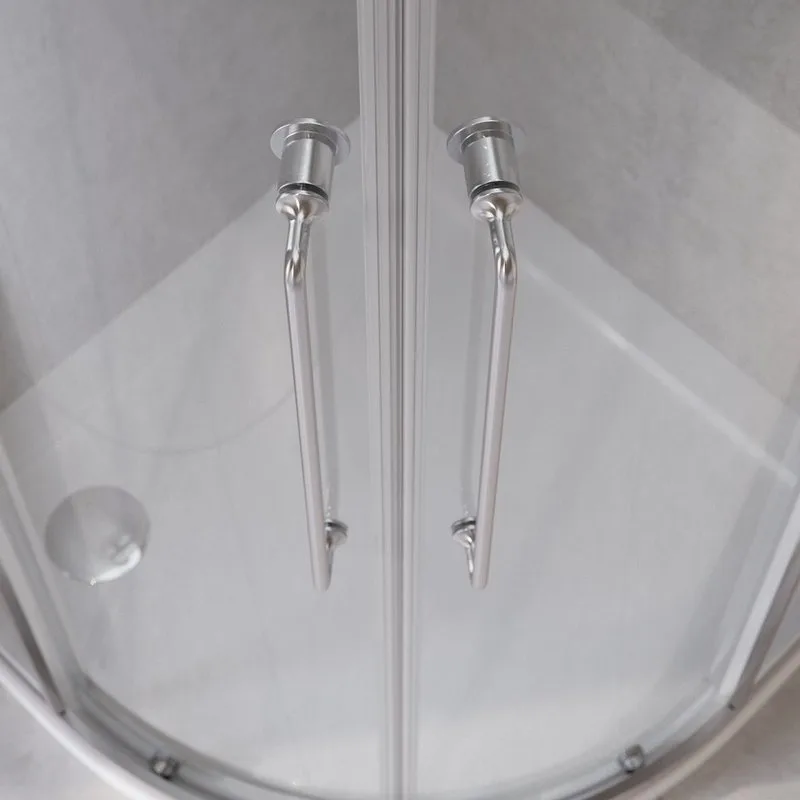 Душевой уголок Cezares Relax RELAX-304-R-2-90-C-CR 90x90, профиль глянцевый хром Sancos — официальный сайт