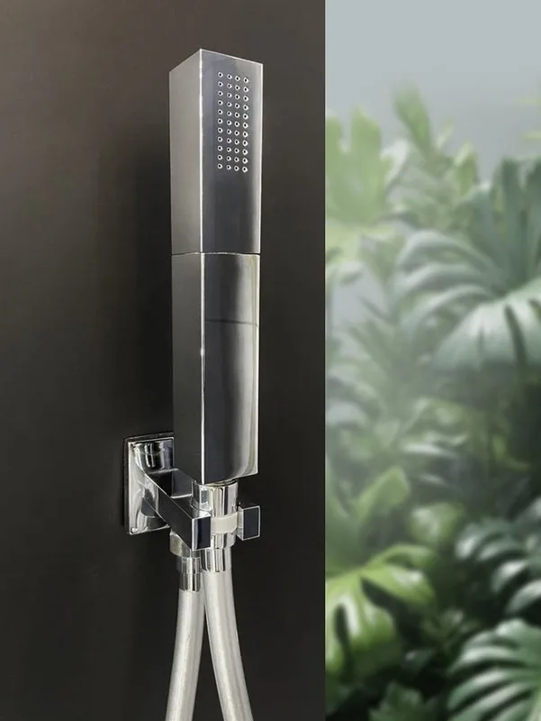Душевой комплект AltroBagno Cascata 040101 Cr, С ВНУТРЕННЕЙ ЧАСТЬЮ, хром Sancos — официальный сайт