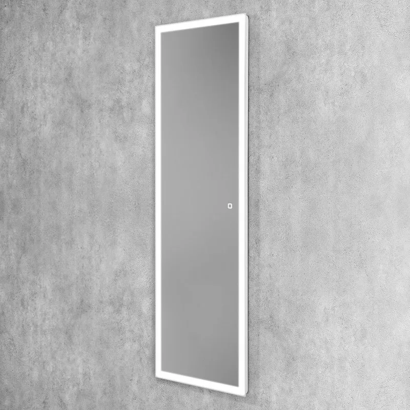 Зеркало Art&Max Tivoli 45х150 с LED-подсветкой, 6000К Sancos — официальный сайт