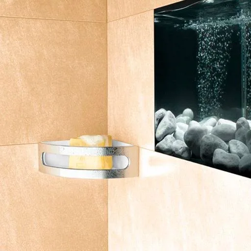 Полка Keuco Elegance new 11657 хром, белая Sancos — официальный сайт