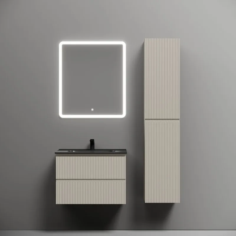 Тумба с раковиной Sancos Snob R 70 beige soft, раковина CN7007MB Sancos — официальный сайт