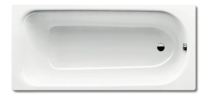 Стальная ванна Kaldewei Advantage Saniform Plus 375-1 128300001001 без опоры 180x80 см, пристенная,  Sancos — официальный сайт