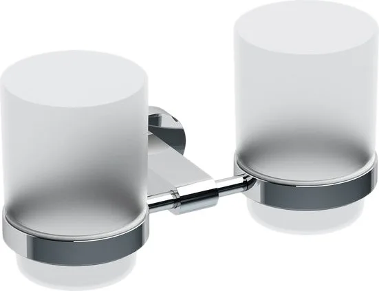 Стакан Ravak Chrome CR 220.00 двойной Sancos — официальный сайт