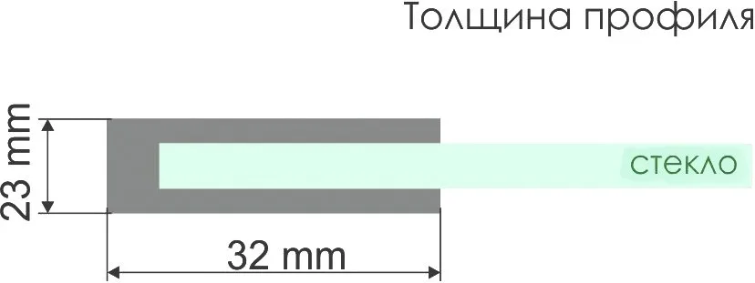 Душевая дверь в нишу Wasserkraft Main 110 см, профиль серебристый, стекло прозрачное Sancos — официальный сайт