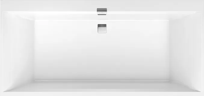 Акриловая ванна Villeroy & Boch Squaro Edge 12 UBQ190SQE2DV-01 190x90 см, встраиваемая, цвет альпийс Sancos — официальный сайт