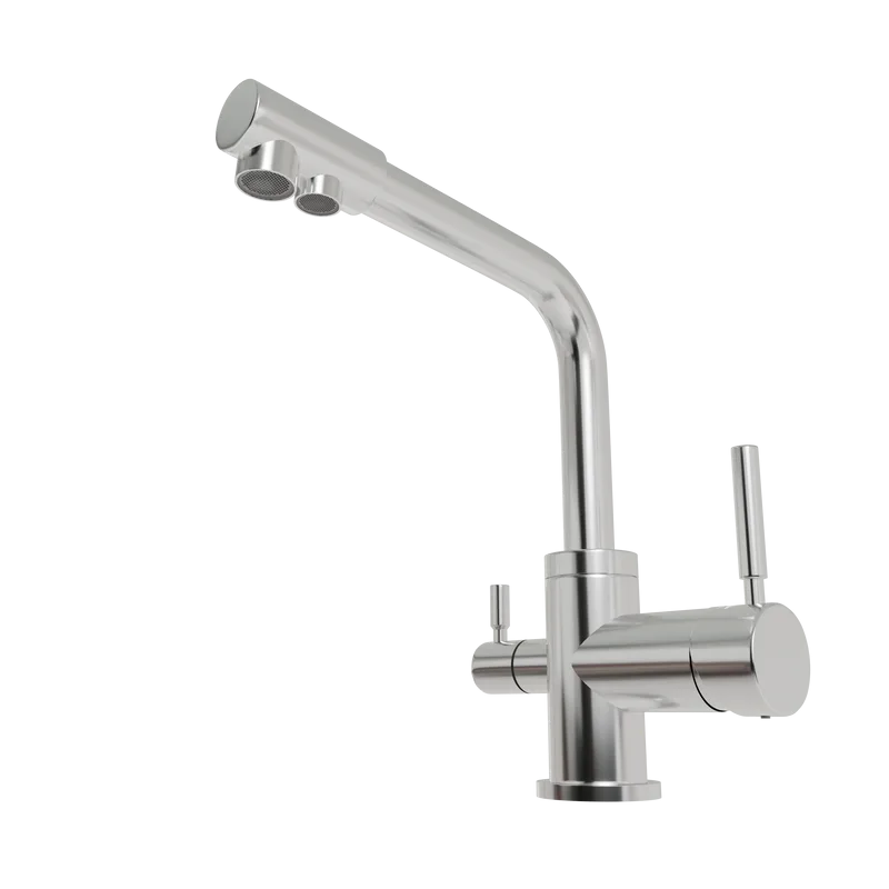 Смеситель для кухни Emar Steel ЕС - 3003 chrome Sancos — официальный сайт