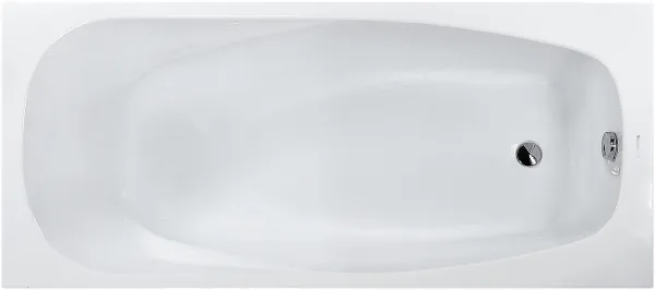 Акриловая ванна Vagnerplast Aronia 170x75 см, пристенная, белая Sancos — Оригинал