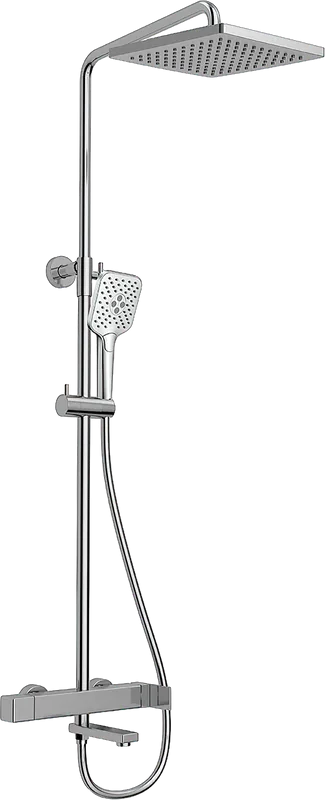 Душевая стойка Vincea Cube VSFS-1C1CH, хром Sancos — официальный сайт
