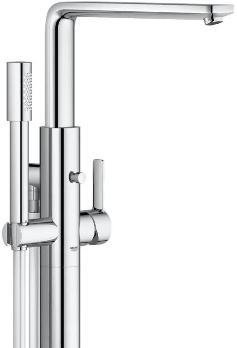 Напольный смеситель для ванны с душем Grohe Lineare New 23792001 Sancos — официальный сайт