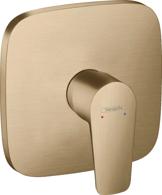 Встраиваемый смеситель Hansgrohe Talis E 71765140, шлифованная бронза Sancos — официальный сайт