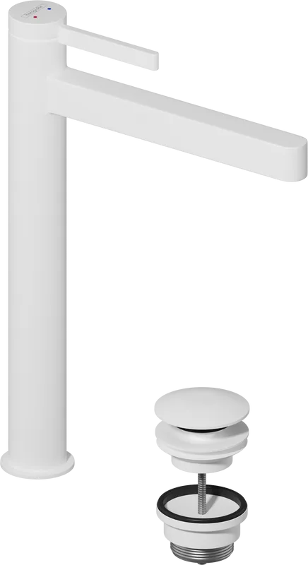 Смеситель для раковины Hansgrohe Finoris 260 76070700 матовый белый Sancos — официальный сайт