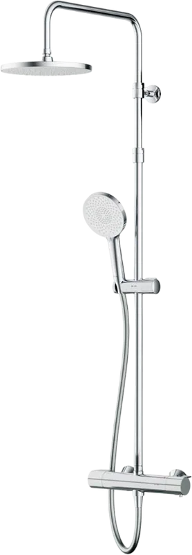 Душевая стойка AM.PM X-Joy F0785A400, хром, с термостатом Sancos — официальный сайт