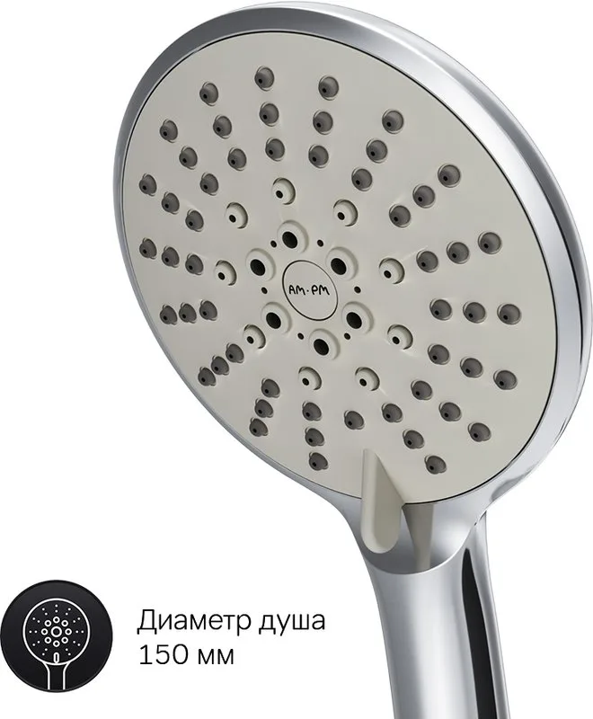 Смеситель с длинным изливом для ванны AM.PM X-Joy F85A95000, хром Sancos — официальный сайт