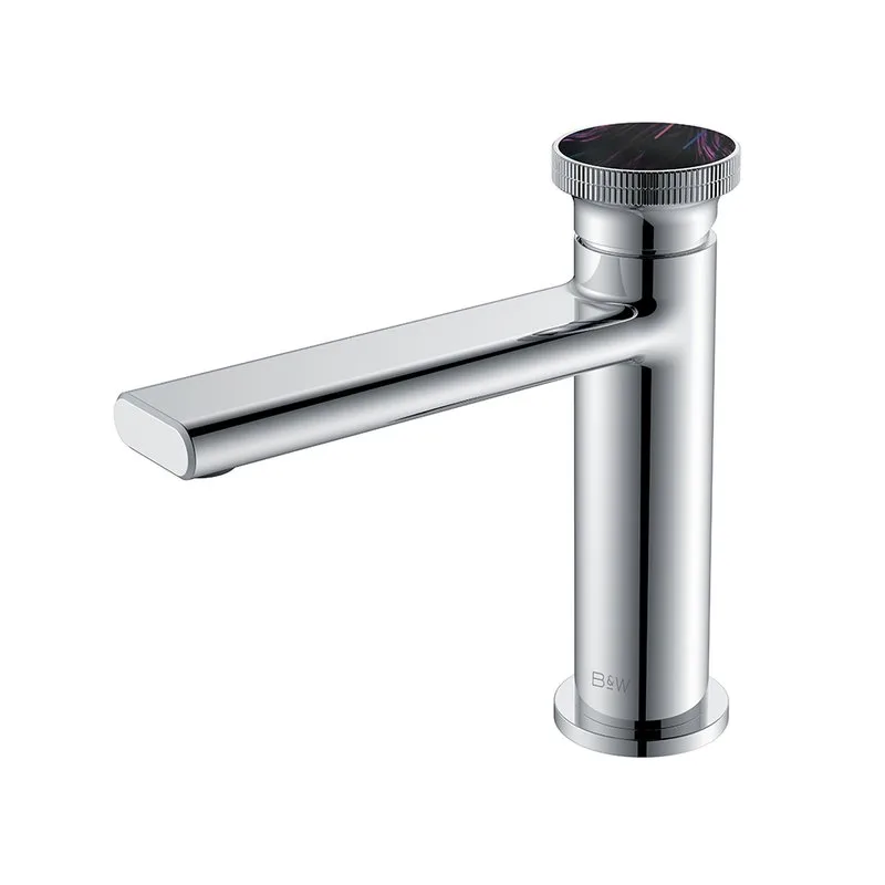 Смеситель для раковины Black&White Gravity 7107C chrome Sancos — официальный сайт