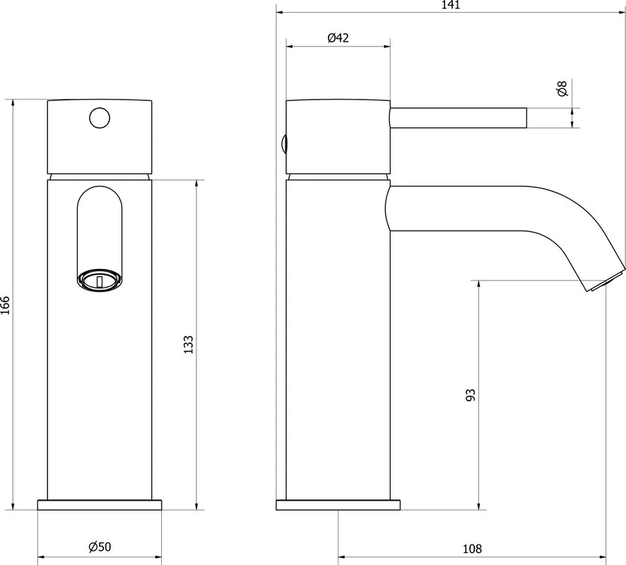 Смеситель для раковины IB Rubinetterie Industria ID200CC_1 chrome Sancos — официальный сайт