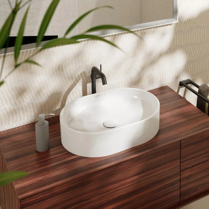 Накладная раковина Hansgrohe Xuniva U 60166450 Sancos — официальный сайт
