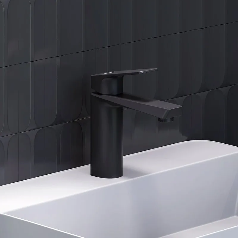 Смеситель для раковины Damixa Merkur 400210300 черный Sancos — официальный сайт
