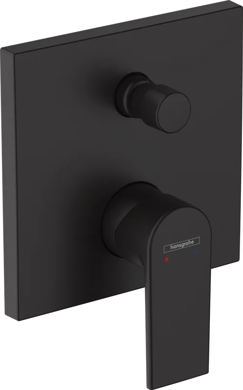 Встраиваемый смеситель Hansgrohe Vernis Shape 71468670 матовый черный Sancos — официальный сайт