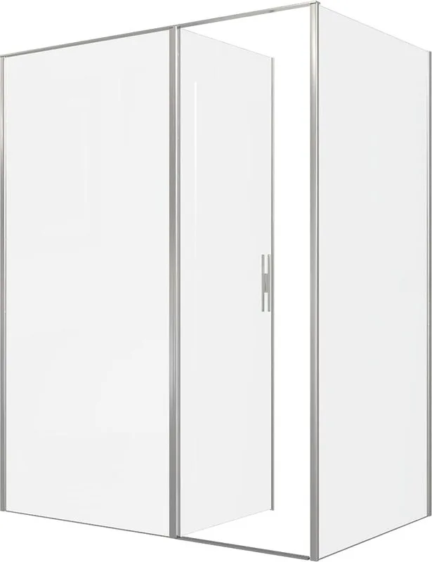 Душевой уголок Allen Brau Priority 160x100, профиль серебро браш, стекло прозрачное Sancos — официальный сайт