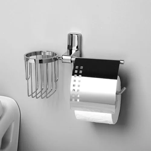 Держатель туалетной бумаги Wasserkraft Leine K-5059 с держателем освежителя воздуха Sancos — официальный сайт