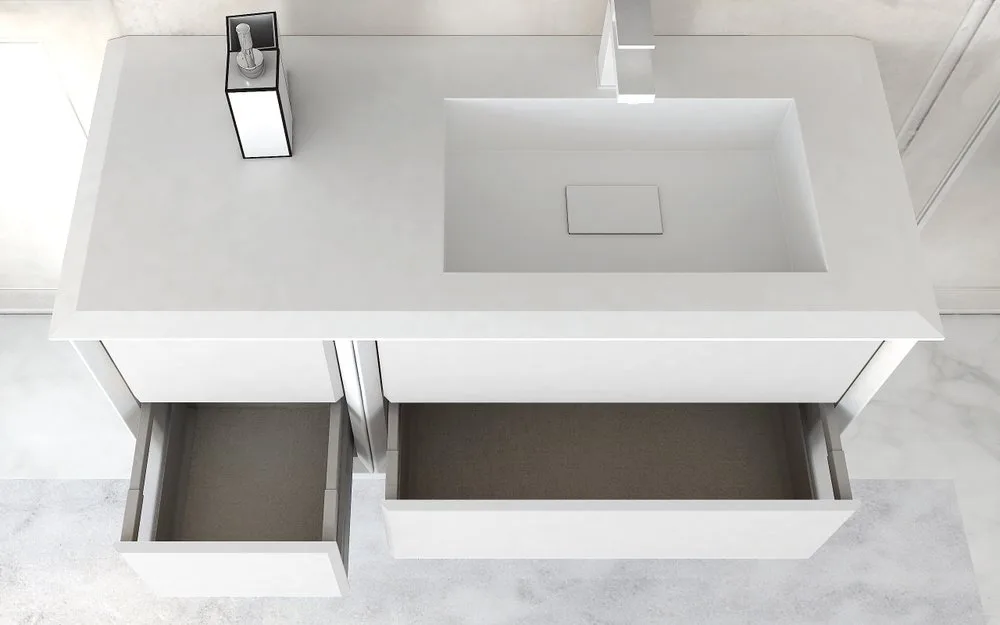 Дополнительный ящик Cezares Bellagio 35 2 ящика bianco opaco Sancos — официальный сайт