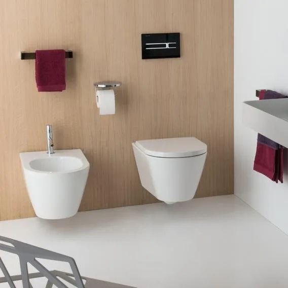Чаша для унитаза подвесного Laufen Kartell 8.2033.7.000.000.1 Sancos — официальный сайт