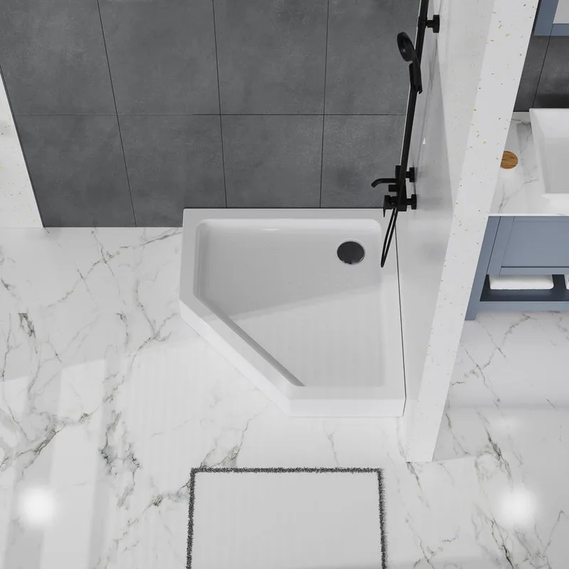Поддон для душа BelBagno TRAY-BB-P-90-15-W Sancos — официальный сайт