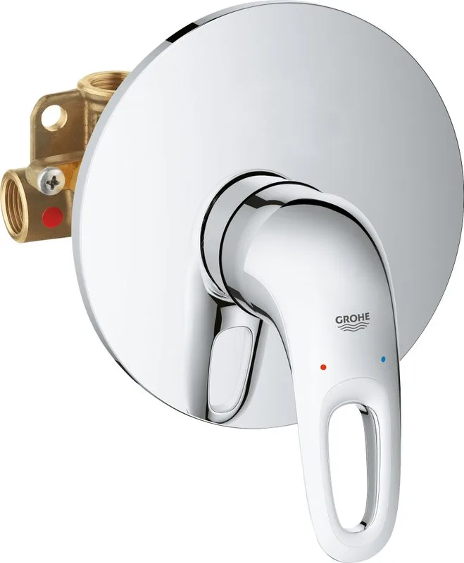 Встраиваемый смеситель Grohe Eurostyle New 33635003 С ВНУТРЕННЕЙ ЧАСТЬЮ Sancos — официальный сайт
