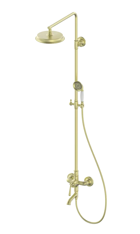 Душевая стойка Wonzon & Woghand STEAM WW-88739008-BG, брашированное золото Sancos — официальный сайт