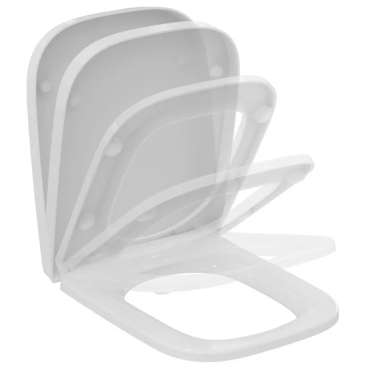 Крышка-сиденье Ideal Standard i.life A T453101 с микролифтом Sancos — официальный сайт
