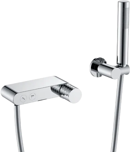 Смеситель для ванны с душем Boheme Stick 123-CRCR, chrome diamond chrome Sancos — официальный сайт