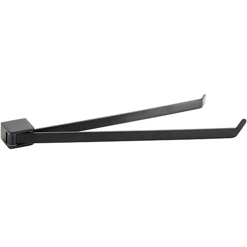 Полотенцедержатель Bemeta Organic Black 167004100 двойной, поворотный, черный матовый Sancos — официальный сайт
