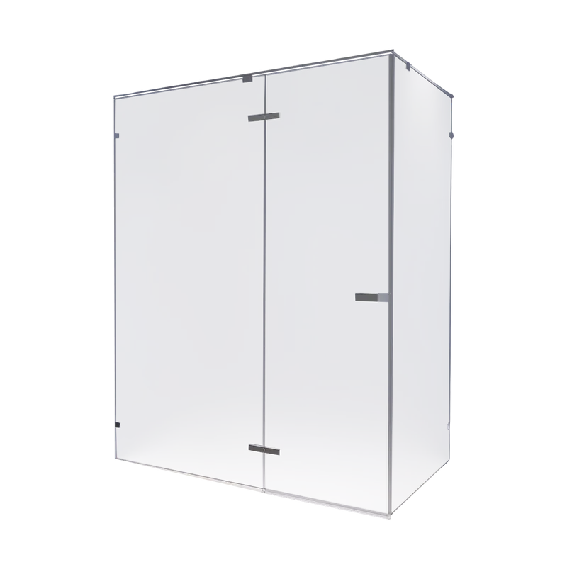 Душевой уголок RGW Stilvoll SV-040 100х80 профиль хром, стекло прозрачное Sancos — официальный сайт