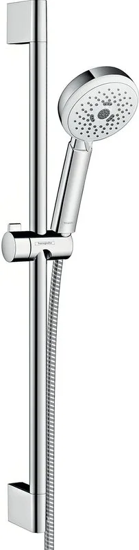 Смеситель для ванны с душем Hansgrohe Logis 71400000, + Душевой гарнитур Hansgrohe Crometta 100 Mult Sancos — официальный сайт
