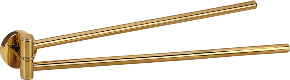 Полотенцедержатель Bemeta Brilo 161204190 двойной, поворотный, gold polished Sancos — официальный сайт
