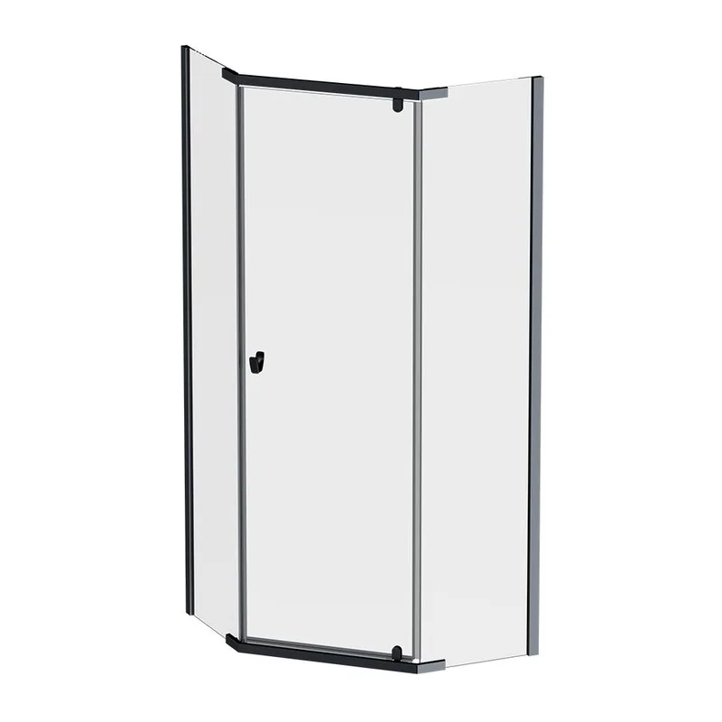Душевой уголок AM.PM Sunny W87G-405-9090-BT 90x90 см, черный матовый Sancos — официальный сайт