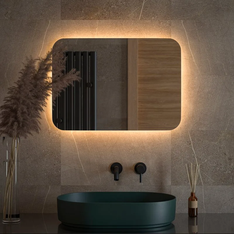 Зеркало Defesto Opti DF2814 50х70 с LED-подсветкой, 3000К
