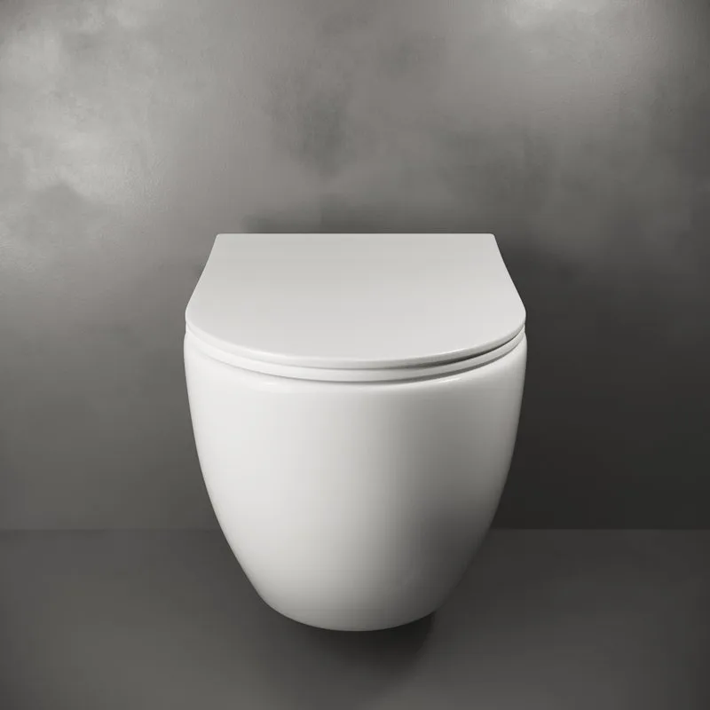 Унитаз подвесной Ceramicanova Mia Rimless CN1805 Sancos — официальный сайт