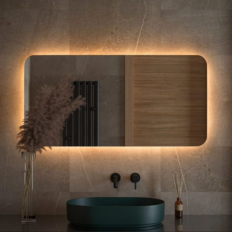 Зеркало Defesto Opti DF2818 60х120 с LED-подсветкой, 3000К
