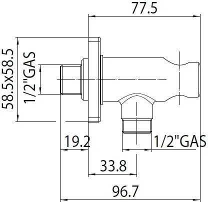 Шланговое подключение Bossini CB3000.073, с держателем для душа, черный Sancos — официальный сайт