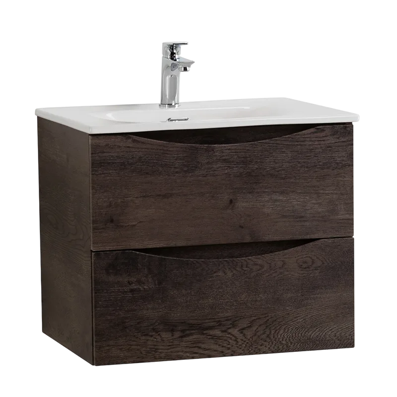 Тумба под раковину без столешницы BelBagno Marino-cer-mini 50 подвесная, rovere nature grigio Sancos — официальный сайт